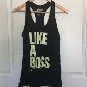 Nike Ladies tank top Size S Black